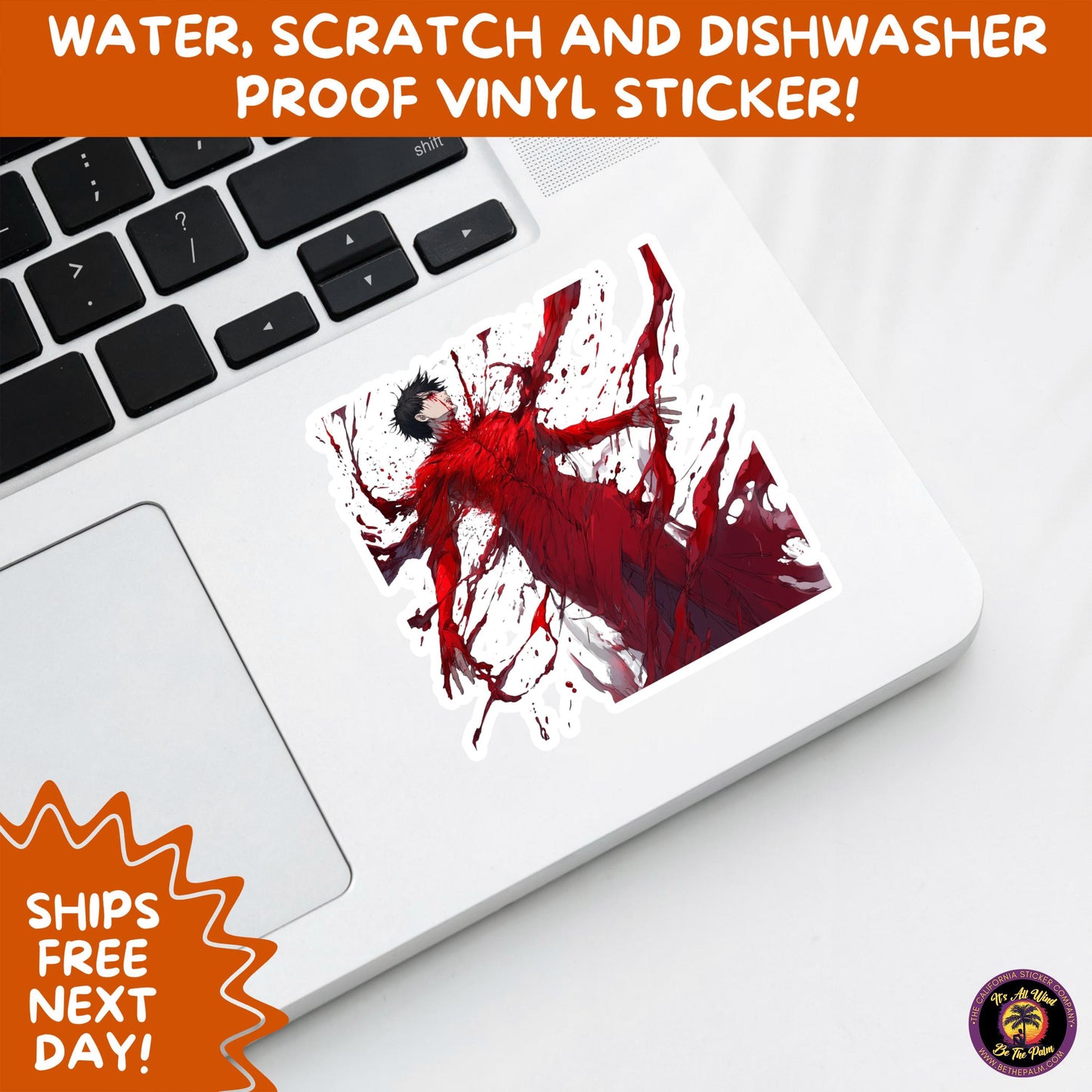 GORE HORROR STICKERS | Creepy Vibe Aesthetic – Blood, Skulls, Guts, and Creepy Vinyl Art for Halloween and Alternative Style Fans