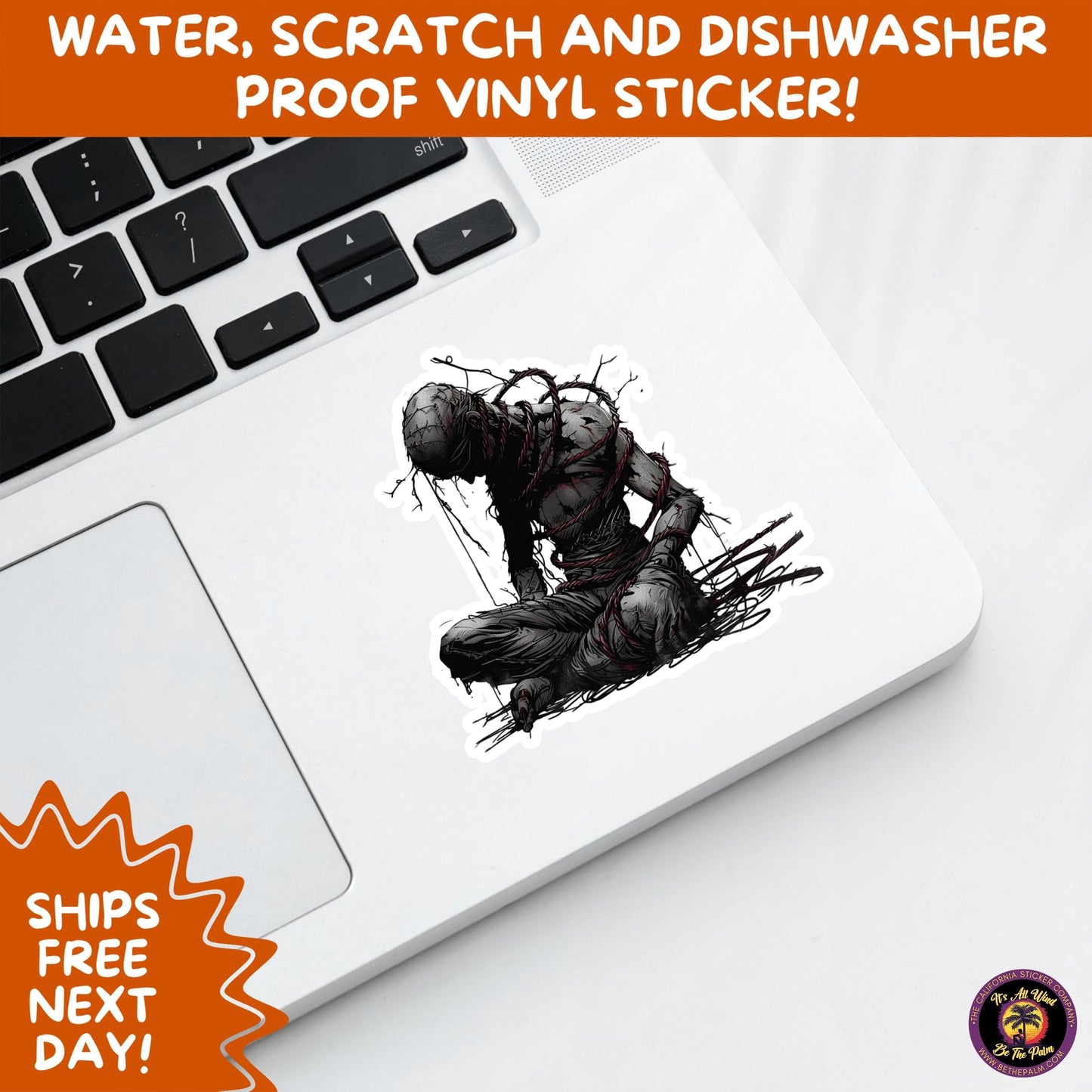 GORE HORROR STICKERS | Creepy Vibe Aesthetic – Blood, Skulls, Guts, and Creepy Vinyl Art for Halloween and Alternative Style Fans