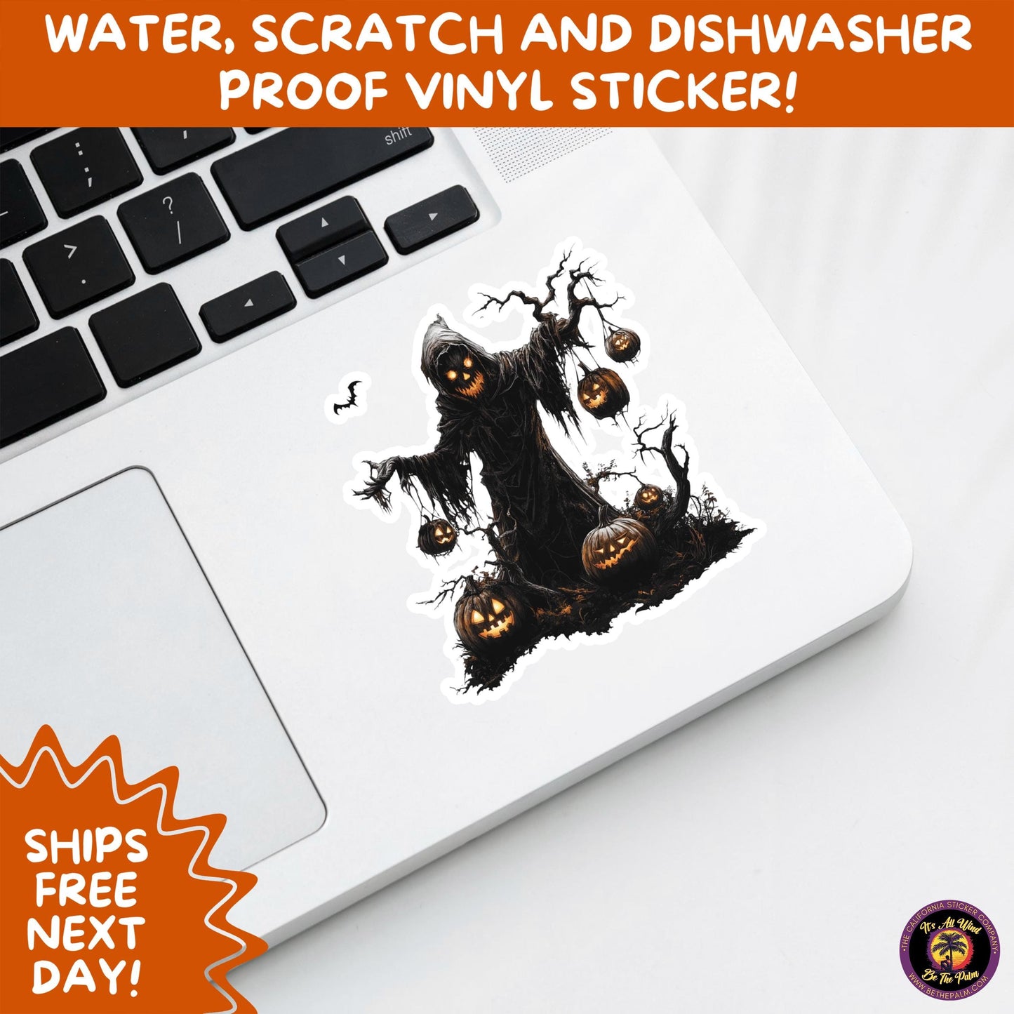 JACK O LANTERN | Aesthetic Halloween Stickers for Planners, Laptops, Water Bottles, and Spooky Autumn Craft Projects
