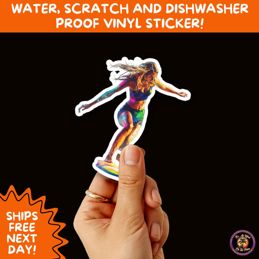 FUN BEACH STICKERS with Bikini Designs, Perfect for Travel Journals, Water Bottles, Tumblers, Laptops, Scrapbooks, and Summer Decor