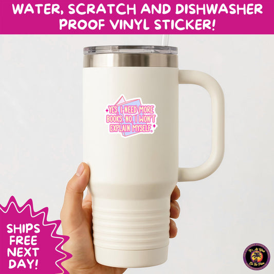 SMUT BOOK LOVER | Stickers β Funny Romance Sticker Pack for Readers, Booktok Gifts, Steamy Books, Kindle Accessories, Waterproof Vinyl