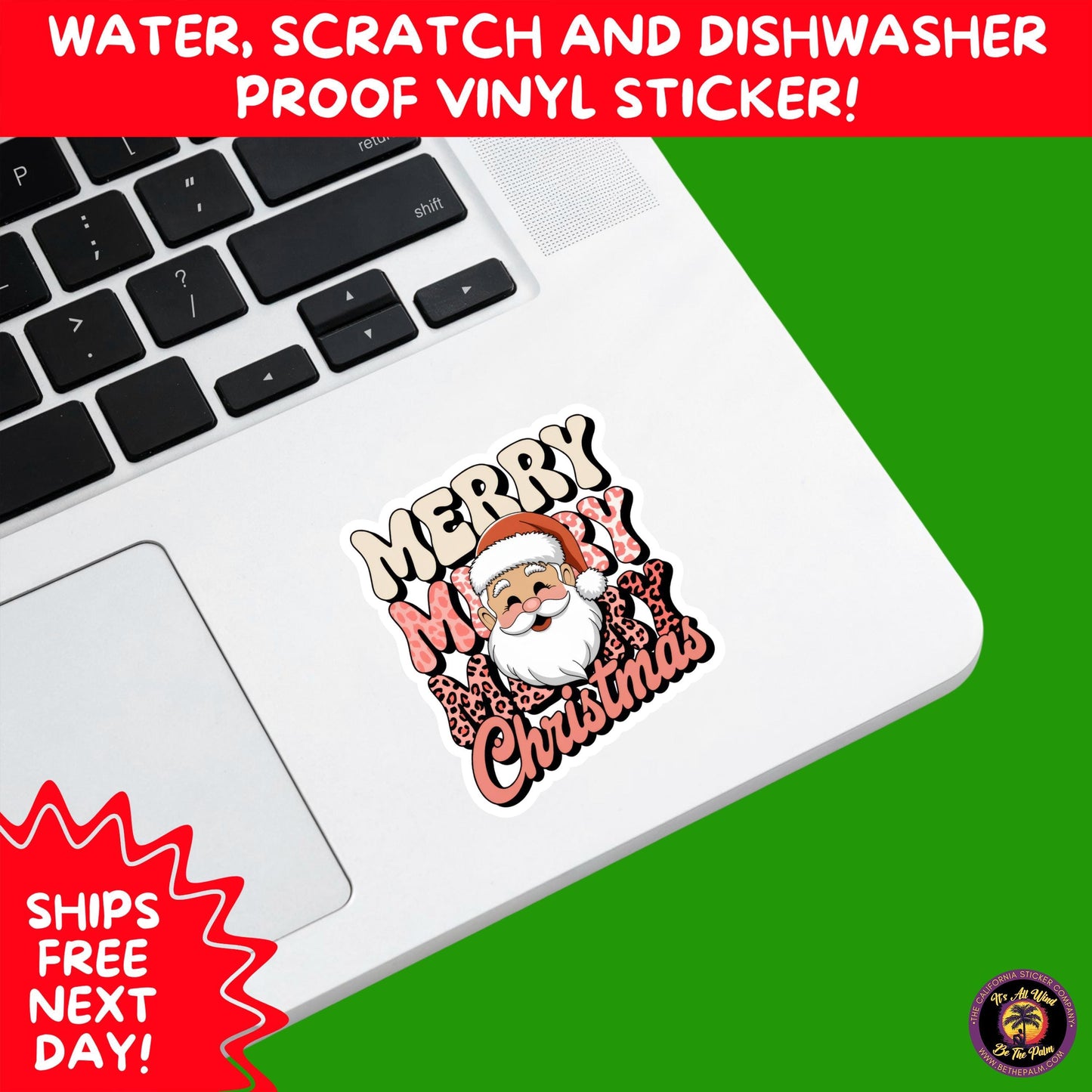 CHRISTMAS STICKER PACK | Festive Holiday Decor Vinyl Stickers Perfect for Journals Gifts Planners Stocking Stuffers Winter Aesthetic Fun
