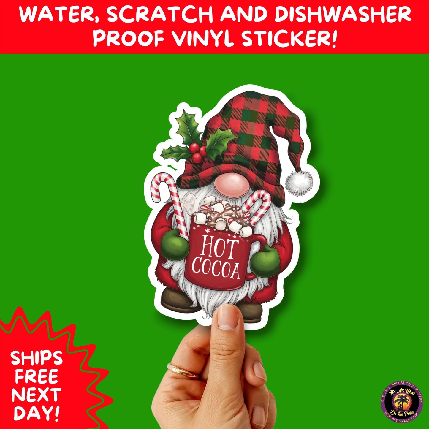 CHRISTMAS STICKER PACK | Festive Holiday Decor Vinyl Stickers Perfect for Journals Gifts Planners Stocking Stuffers Winter Aesthetic Fun