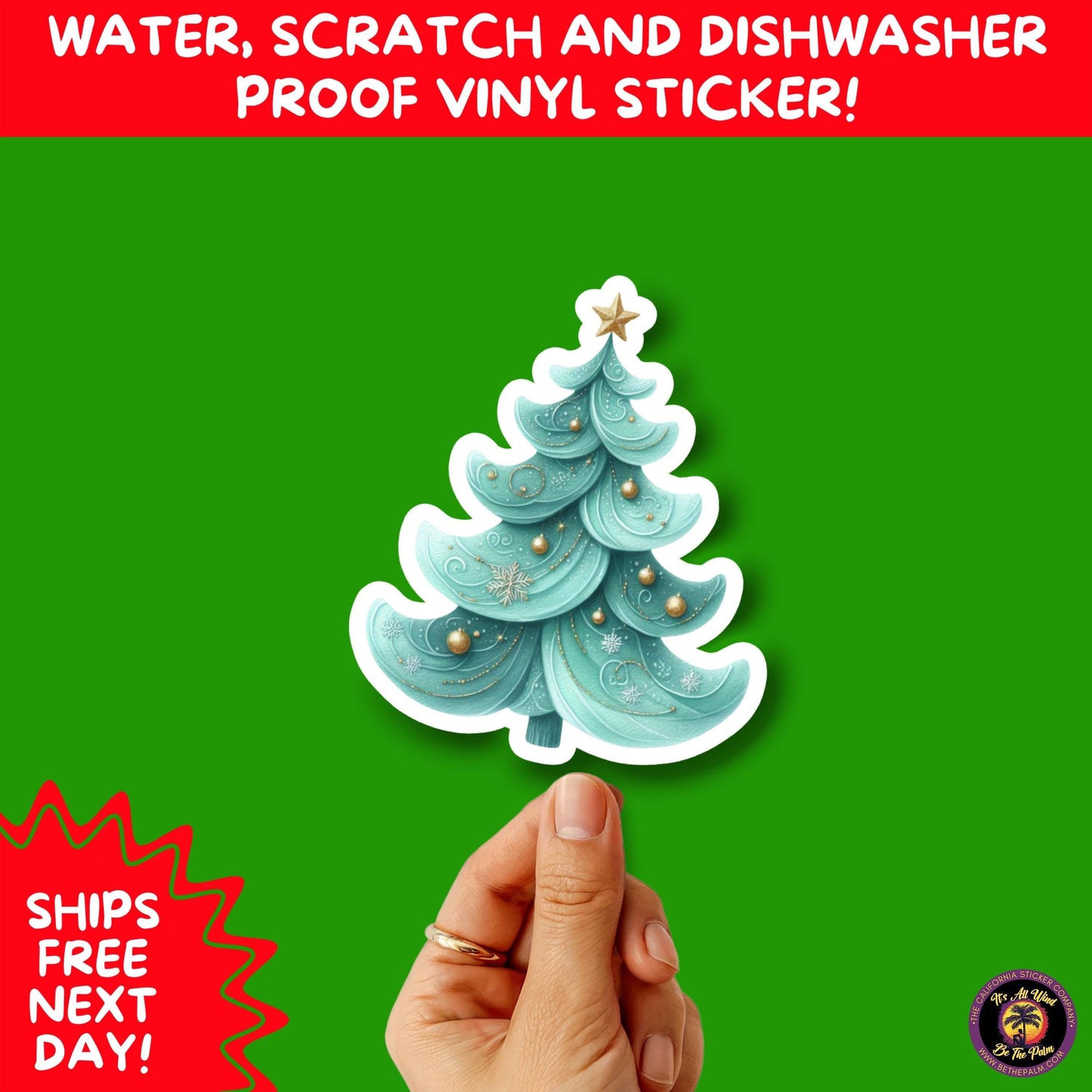 CHRISTMAS STICKER PACK | Festive Holiday Decor Vinyl Stickers Perfect for Journals Gifts Planners Stocking Stuffers Winter Aesthetic Fun