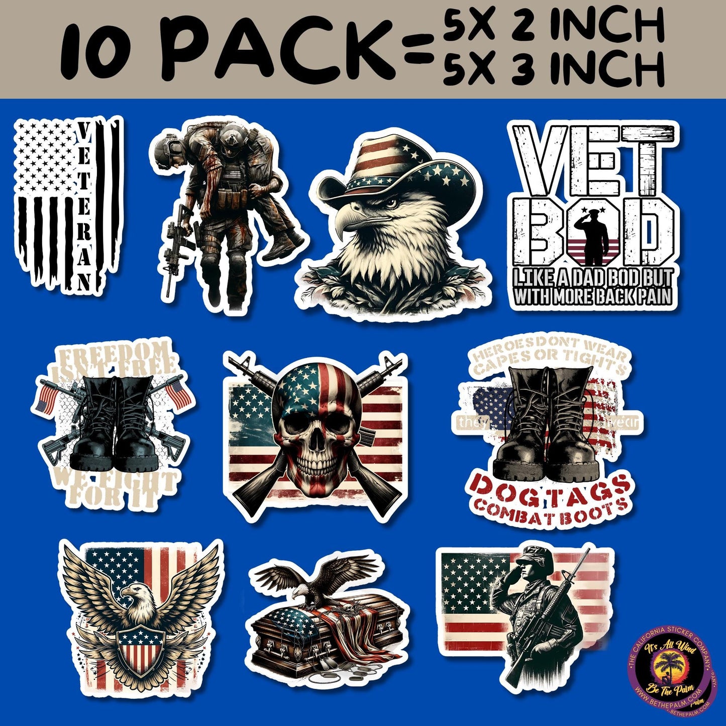 27 STICKER PACK! veteran sticker, usa decal, army sticker, military pride, patriotic gift, navy sticker, air force decal, american flag