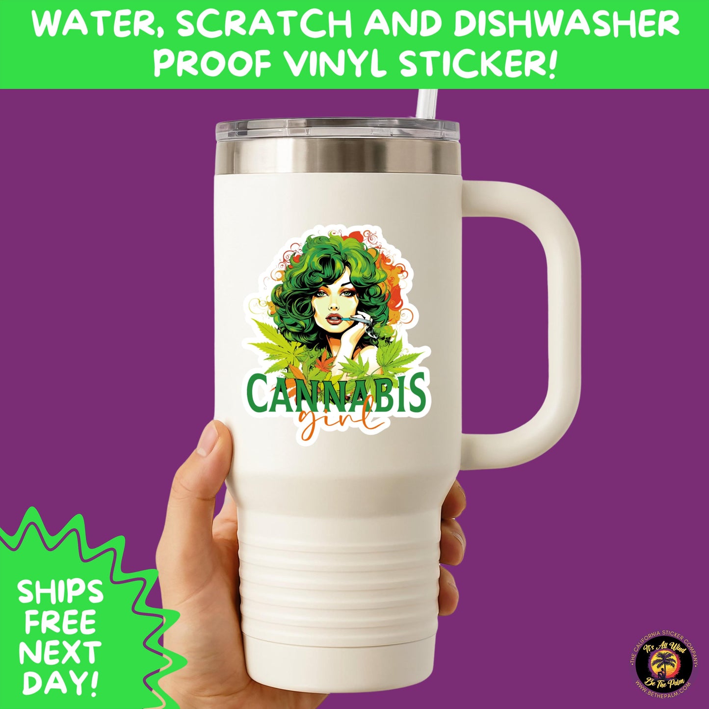 WEED STICKER SET | Funny 420 Cannabis Stickers for Water Bottle, Laptop, Hydroflask, Stoner Gift Idea, Smoker Vinyl Decal Pack
