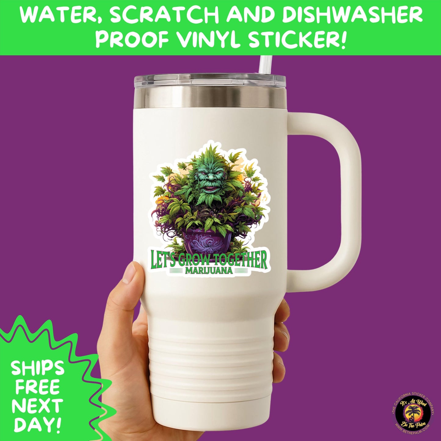 WEED STICKER SET | Funny 420 Cannabis Stickers for Water Bottle, Laptop, Hydroflask, Stoner Gift Idea, Smoker Vinyl Decal Pack