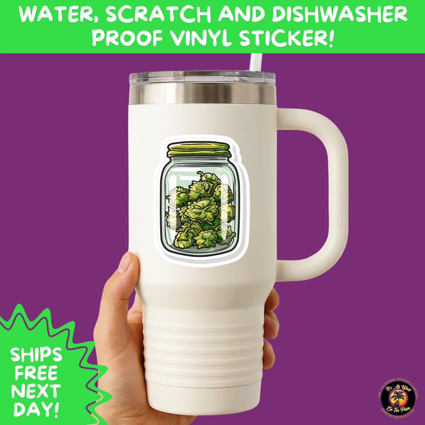 WEED STICKER SET | Funny 420 Cannabis Stickers for Water Bottle, Laptop, Hydroflask, Stoner Gift Idea, Smoker Vinyl Decal Pack