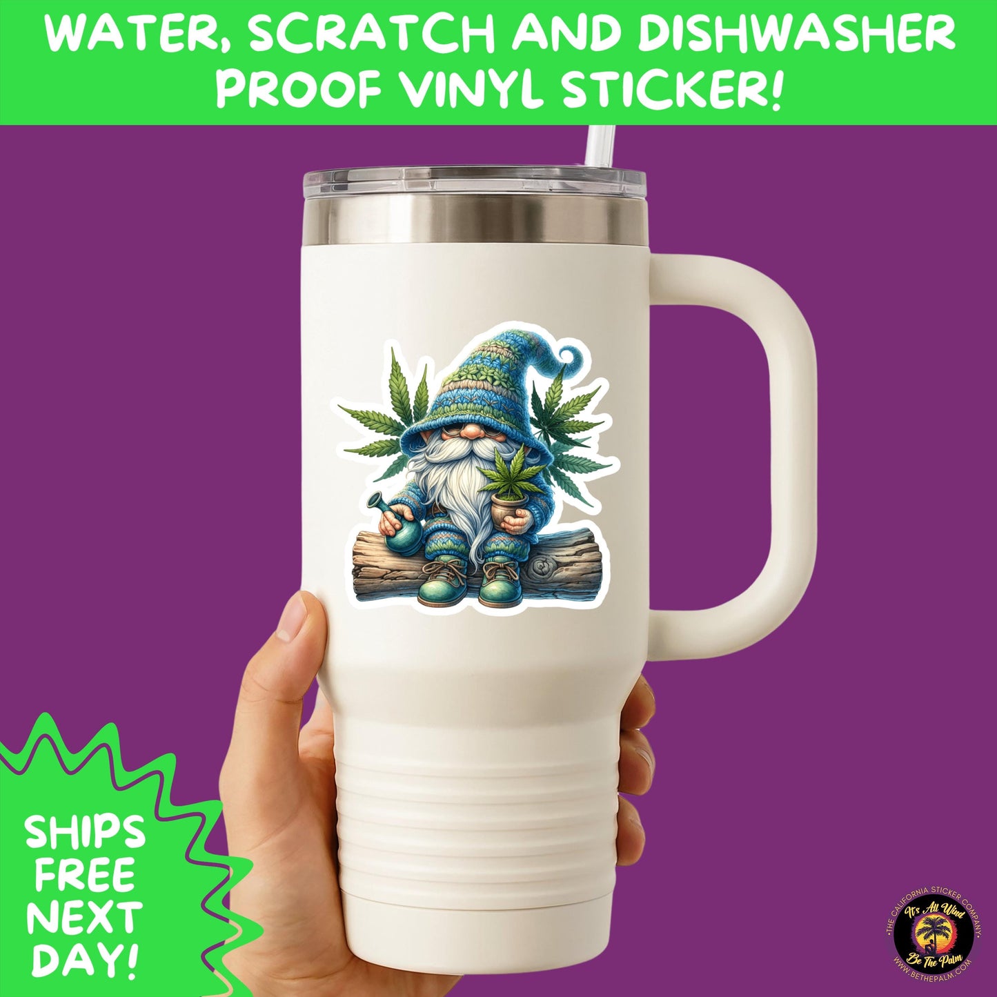 WEED STICKER SET | Funny 420 Cannabis Stickers for Water Bottle, Laptop, Hydroflask, Stoner Gift Idea, Smoker Vinyl Decal Pack