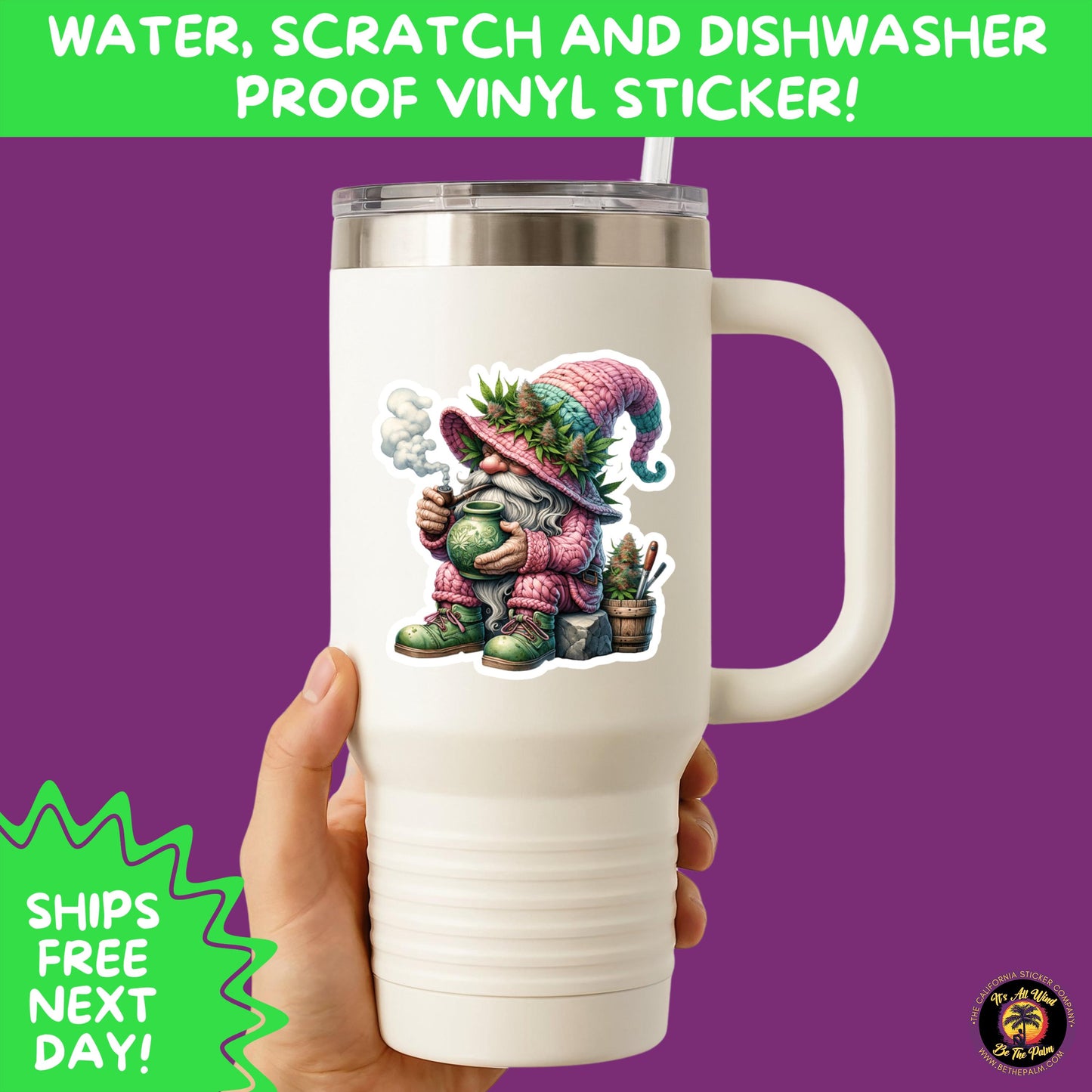 WEED STICKER SET | Funny 420 Cannabis Stickers for Water Bottle, Laptop, Hydroflask, Stoner Gift Idea, Smoker Vinyl Decal Pack