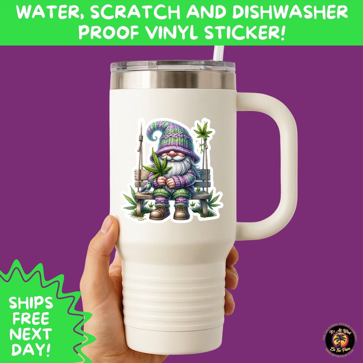 WEED STICKER SET | Funny 420 Cannabis Stickers for Water Bottle, Laptop, Hydroflask, Stoner Gift Idea, Smoker Vinyl Decal Pack