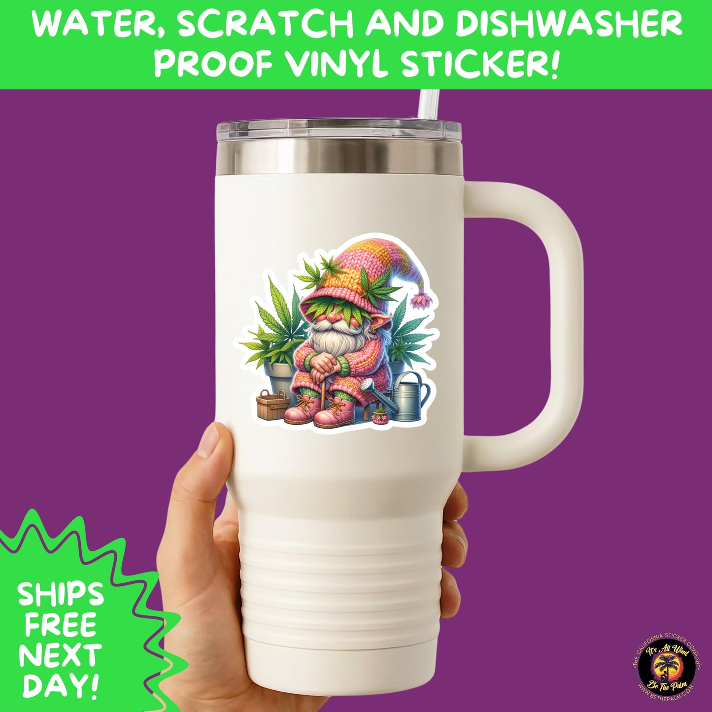 WEED STICKER SET | Funny 420 Cannabis Stickers for Water Bottle, Laptop, Hydroflask, Stoner Gift Idea, Smoker Vinyl Decal Pack