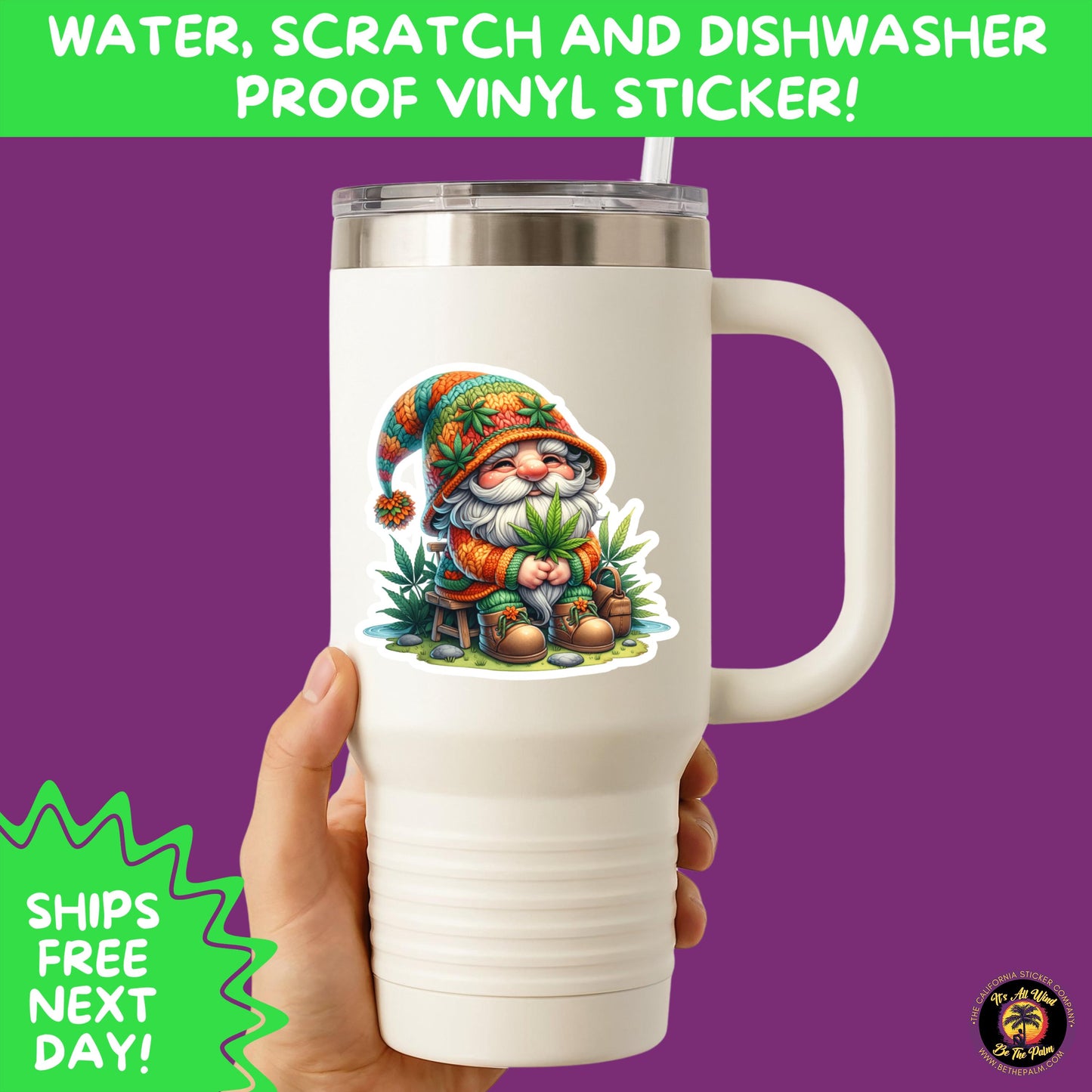 WEED STICKER SET | Funny 420 Cannabis Stickers for Water Bottle, Laptop, Hydroflask, Stoner Gift Idea, Smoker Vinyl Decal Pack