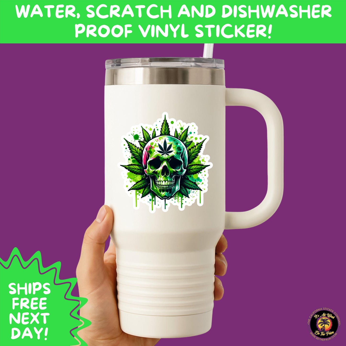 WEED STICKER SET | Funny 420 Cannabis Stickers for Water Bottle, Laptop, Hydroflask, Stoner Gift Idea, Smoker Vinyl Decal Pack