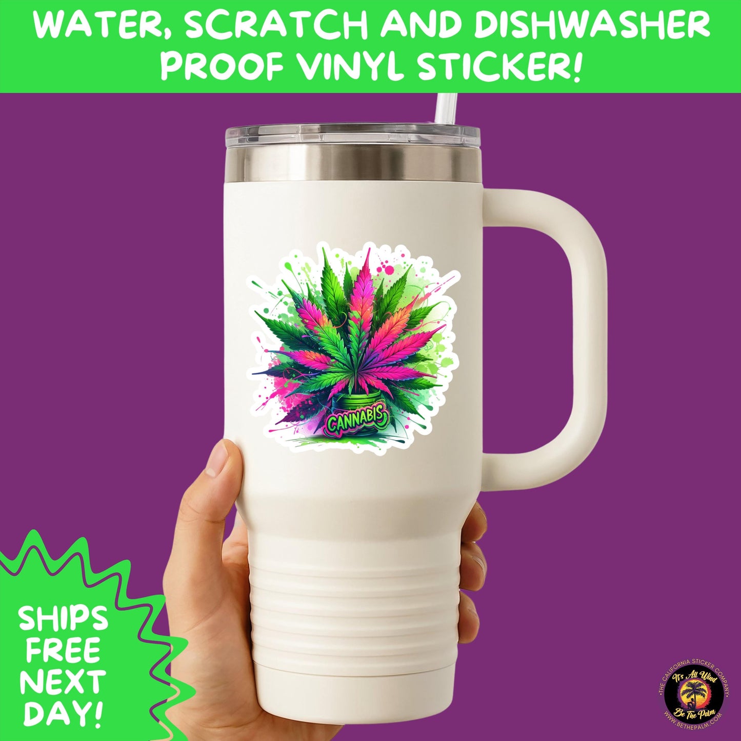 WEED STICKER SET | Funny 420 Cannabis Stickers for Water Bottle, Laptop, Hydroflask, Stoner Gift Idea, Smoker Vinyl Decal Pack