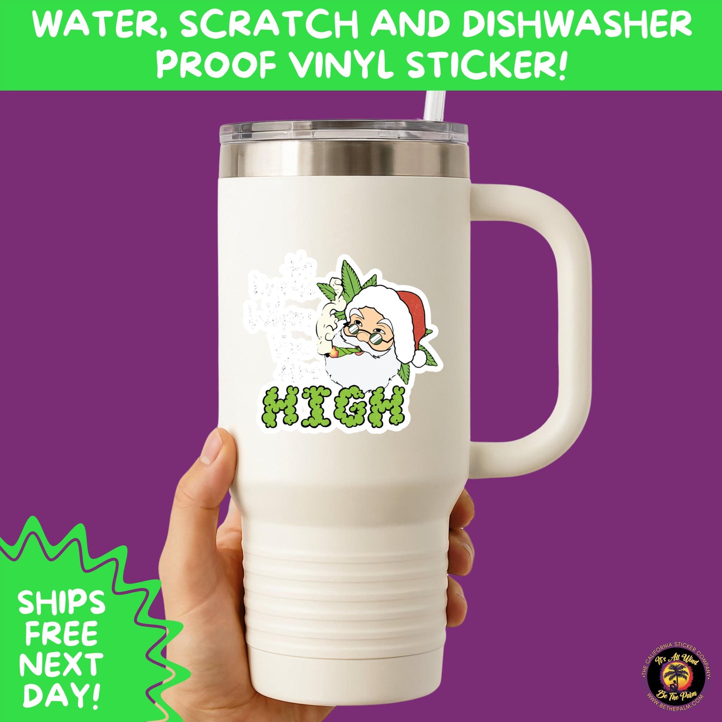 WEED STICKER SET | Funny 420 Cannabis Stickers for Water Bottle, Laptop, Hydroflask, Stoner Gift Idea, Smoker Vinyl Decal Pack