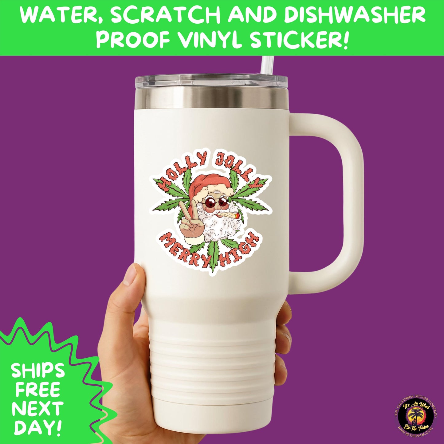 WEED STICKER SET | Funny 420 Cannabis Stickers for Water Bottle, Laptop, Hydroflask, Stoner Gift Idea, Smoker Vinyl Decal Pack