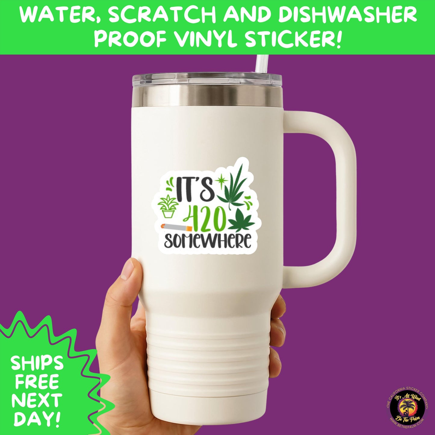 WEED STICKER SET | Funny 420 Cannabis Stickers for Water Bottle, Laptop, Hydroflask, Stoner Gift Idea, Smoker Vinyl Decal Pack