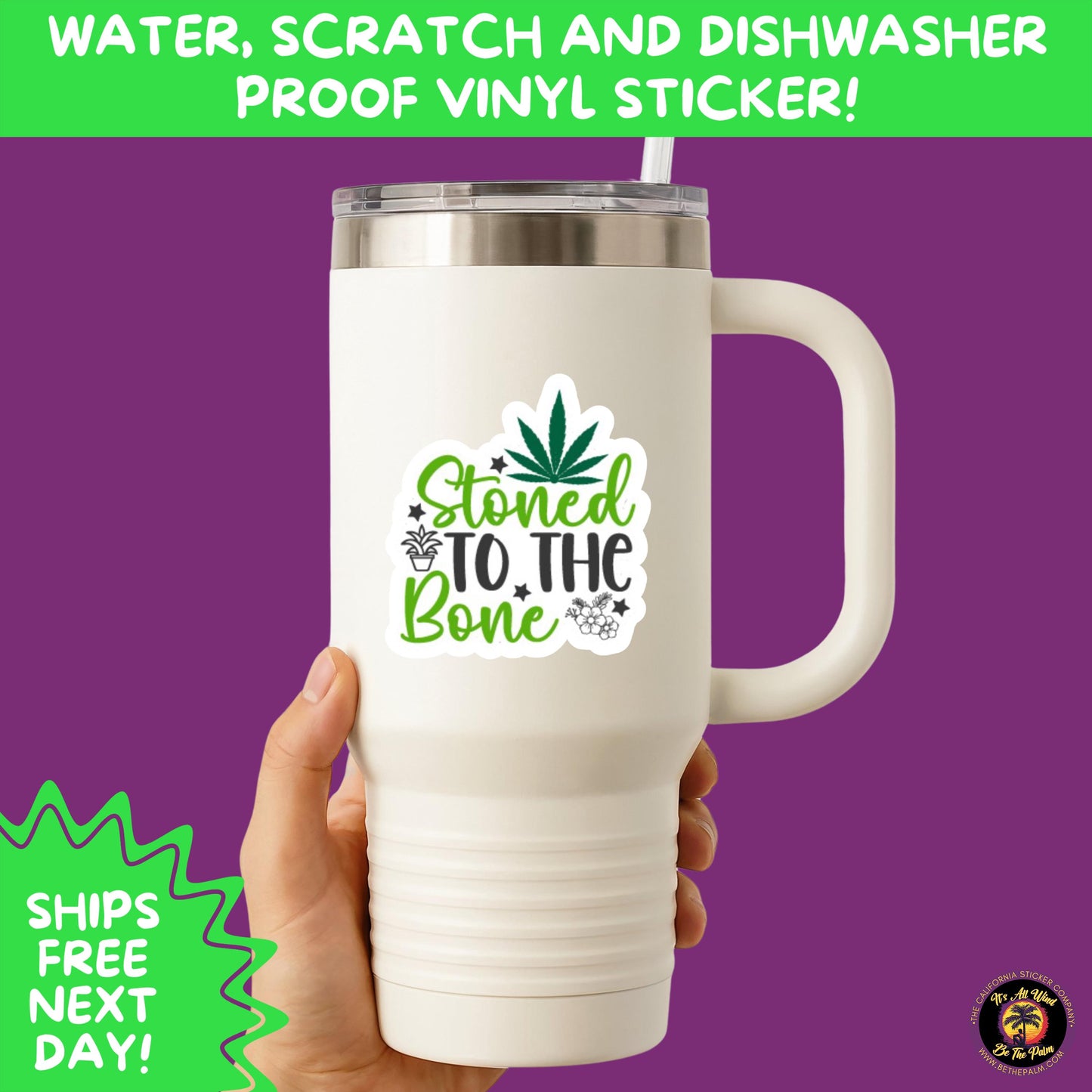 WEED STICKER SET | Funny 420 Cannabis Stickers for Water Bottle, Laptop, Hydroflask, Stoner Gift Idea, Smoker Vinyl Decal Pack