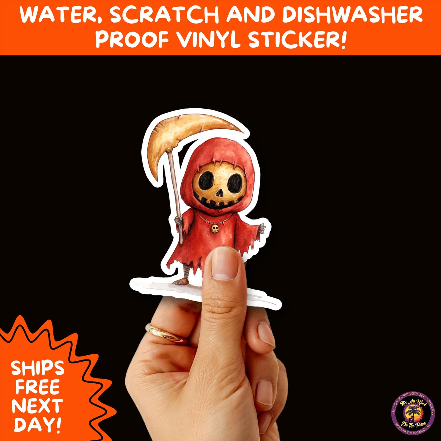 HALLOWEEN VINYL STICKERS | Spooky Ghosts, Witches, Pumpkins, Skulls and Bats β Waterproof Halloween Sticker Pack for All Ages