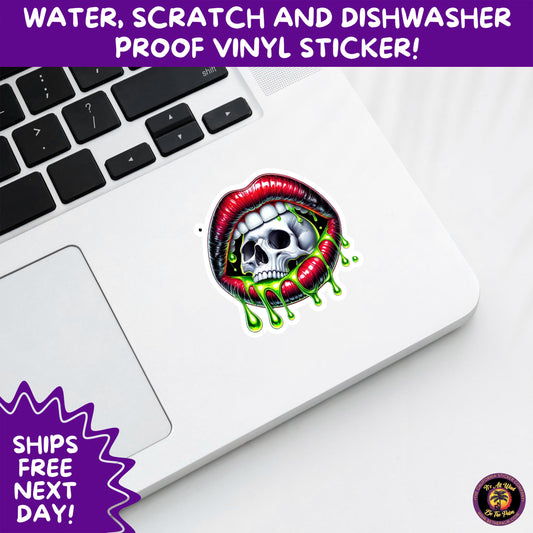 HALLOWEEN VINYL STICKERS | Spooky Ghosts, Witches, Pumpkins, Skulls and Bats – Waterproof Halloween Sticker Pack for All Ages