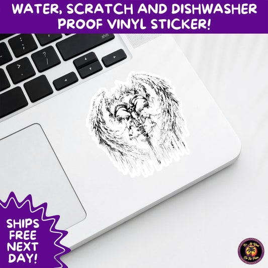 HALLOWEEN VINYL STICKERS | Spooky Ghosts, Witches, Pumpkins, Skulls and Bats β Waterproof Halloween Sticker Pack for All Ages