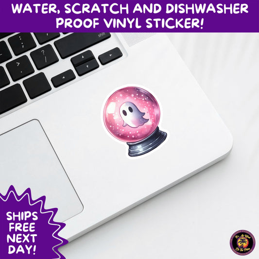 HALLOWEEN VINYL STICKERS | Spooky Ghosts, Witches, Pumpkins, Skulls and Bats β Waterproof Halloween Sticker Pack for All Ages