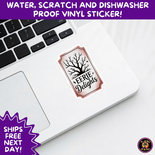 HALLOWEEN VINYL STICKERS | Spooky Ghosts, Witches, Pumpkins, Skulls and Bats β Waterproof Halloween Sticker Pack for All Ages