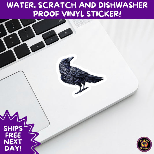 HALLOWEEN VINYL STICKERS | Spooky Ghosts, Witches, Pumpkins, Skulls and Bats – Waterproof Halloween Sticker Pack for All Ages