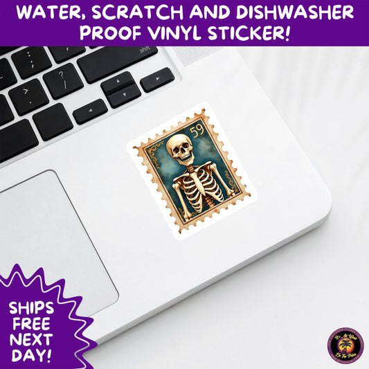 HALLOWEEN VINYL STICKERS | Spooky Ghosts, Witches, Pumpkins, Skulls and Bats β Waterproof Halloween Sticker Pack for All Ages