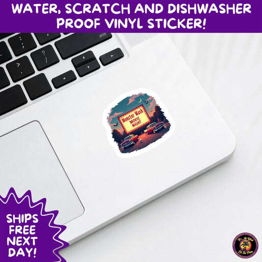 HALLOWEEN VINYL STICKERS | Spooky Ghosts, Witches, Pumpkins, Skulls and Bats – Waterproof Halloween Sticker Pack for All Ages