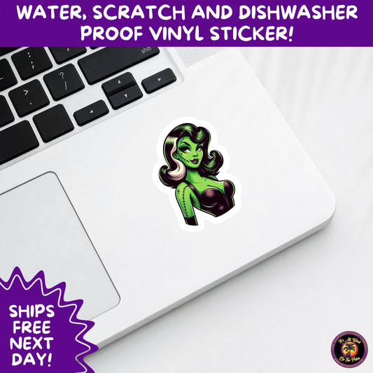 HALLOWEEN VINYL STICKERS | Spooky Ghosts, Witches, Pumpkins, Skulls and Bats – Waterproof Halloween Sticker Pack for All Ages