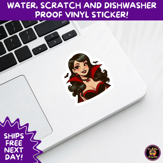 HALLOWEEN VINYL STICKERS | Spooky Ghosts, Witches, Pumpkins, Skulls and Bats – Waterproof Halloween Sticker Pack for All Ages