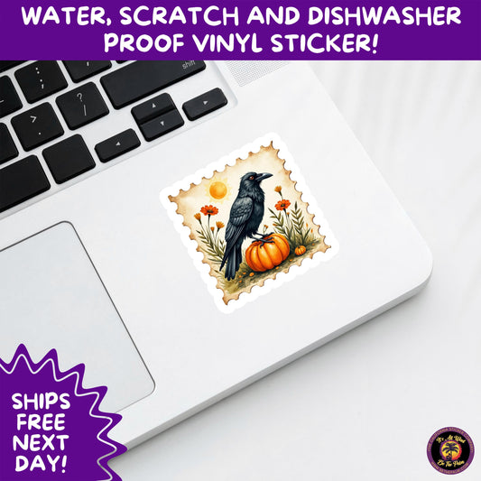 HALLOWEEN VINYL STICKERS | Spooky Ghosts, Witches, Pumpkins, Skulls and Bats – Waterproof Halloween Sticker Pack for All Ages
