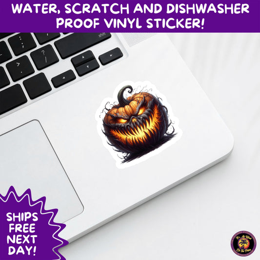 HALLOWEEN VINYL STICKERS | Spooky Ghosts, Witches, Pumpkins, Skulls and Bats β Waterproof Halloween Sticker Pack for All Ages