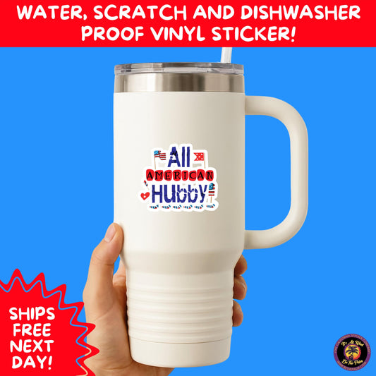 4TH OF JULY | Sticker Pack Independence Day Vinyl Decals, USA Flag, Fireworks, Red White Blue Summer Holiday Patriotic Sticker Set