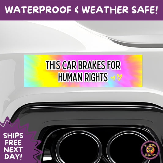 BUMPER STICKER | Funny Vinyl Decals for Cars Trucks Laptops Durable Waterproof Outdoor Sticker Gift for Drivers and Road Trips