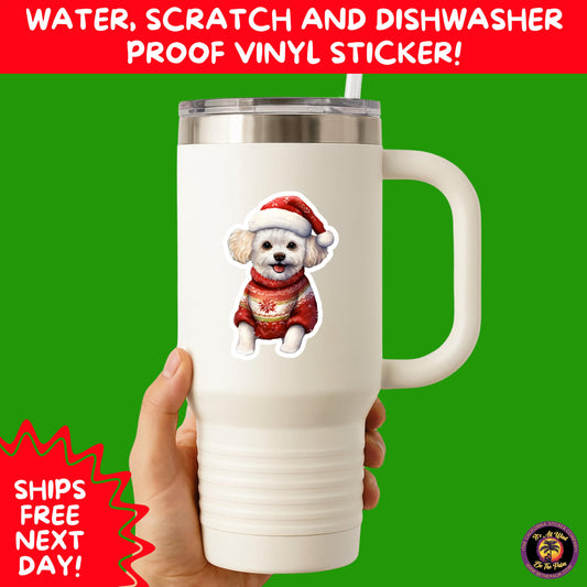 CHRISTMAS STICKER PACK | Festive Holiday Decor Vinyl Stickers Perfect for Journals Gifts Planners Stocking Stuffers Winter Aesthetic Fun