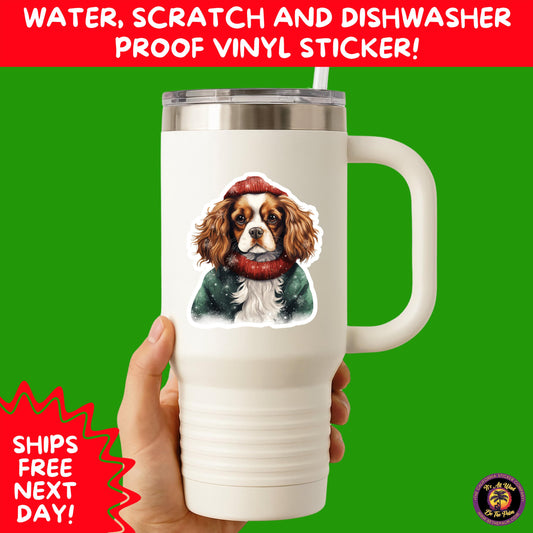 CHRISTMAS STICKER PACK | Festive Holiday Decor Vinyl Stickers Perfect for Journals Gifts Planners Stocking Stuffers Winter Aesthetic Fun