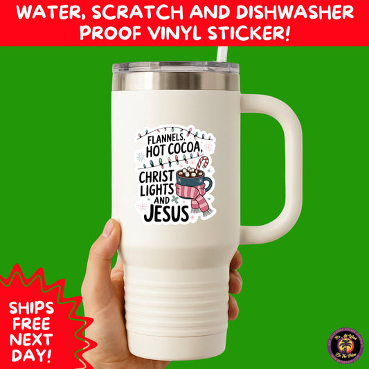 CHRISTMAS STICKER PACK | Festive Holiday Decor Vinyl Stickers Perfect for Journals Gifts Planners Stocking Stuffers Winter Aesthetic Fun