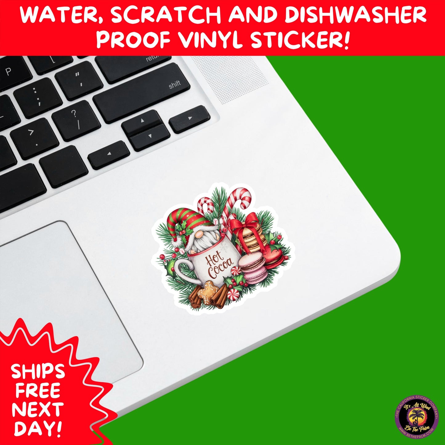 CHRISTMAS STICKER PACK | Festive Holiday Decor Vinyl Stickers Perfect for Journals Gifts Planners Stocking Stuffers Winter Aesthetic Fun
