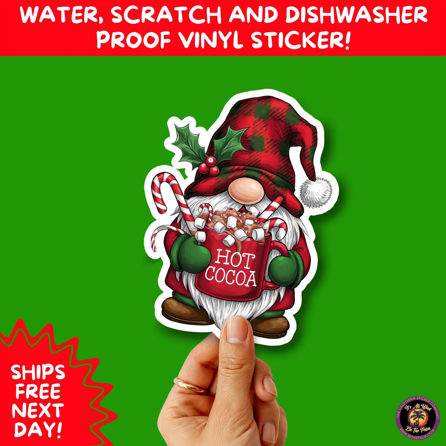 CHRISTMAS STICKER PACK | Festive Holiday Decor Vinyl Stickers Perfect for Journals Gifts Planners Stocking Stuffers Winter Aesthetic Fun
