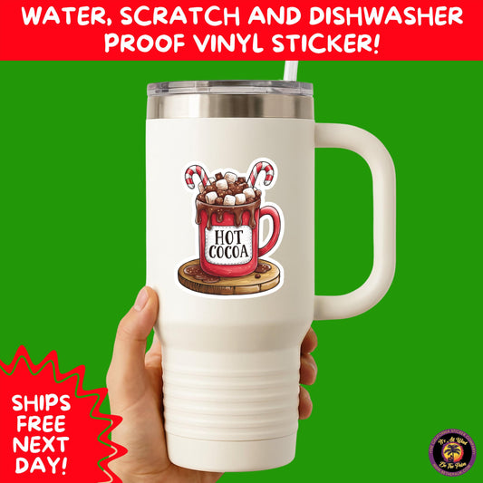 CHRISTMAS STICKER PACK | Festive Holiday Decor Vinyl Stickers Perfect for Journals Gifts Planners Stocking Stuffers Winter Aesthetic Fun