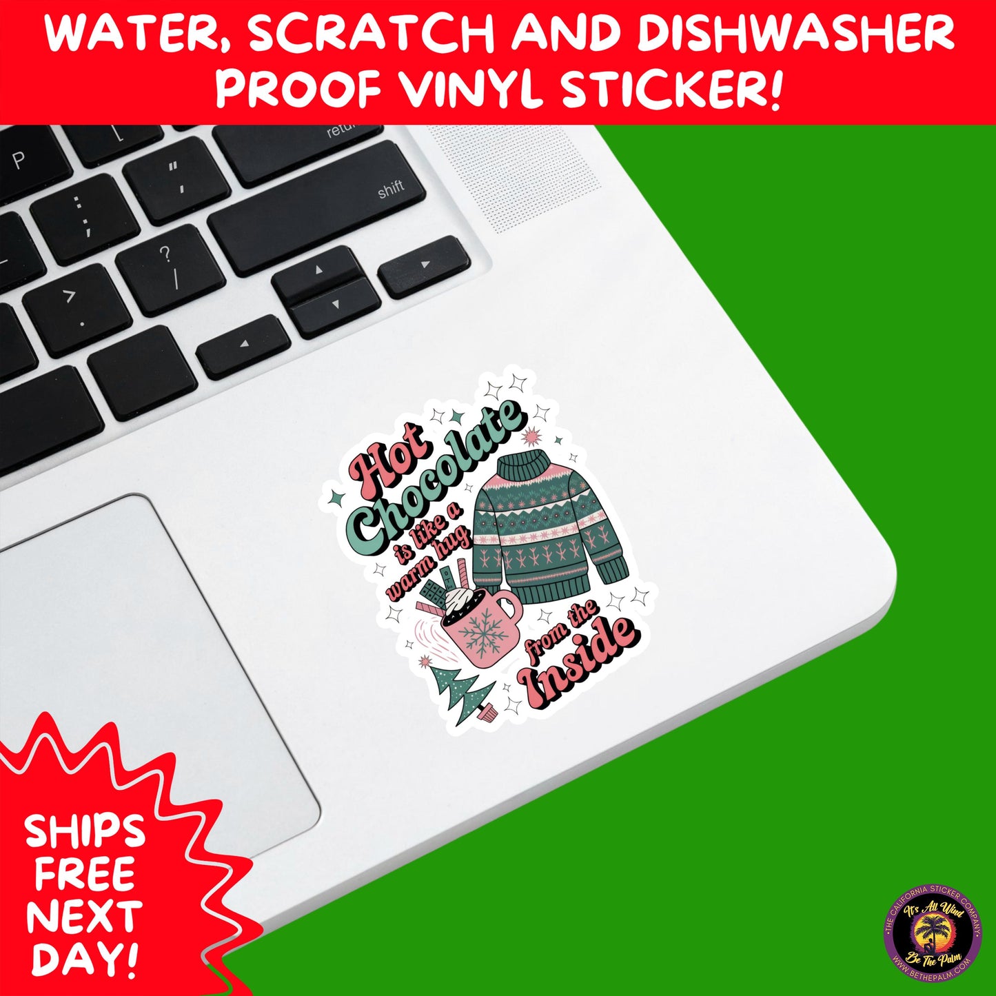 CHRISTMAS STICKER PACK | Festive Holiday Decor Vinyl Stickers Perfect for Journals Gifts Planners Stocking Stuffers Winter Aesthetic Fun