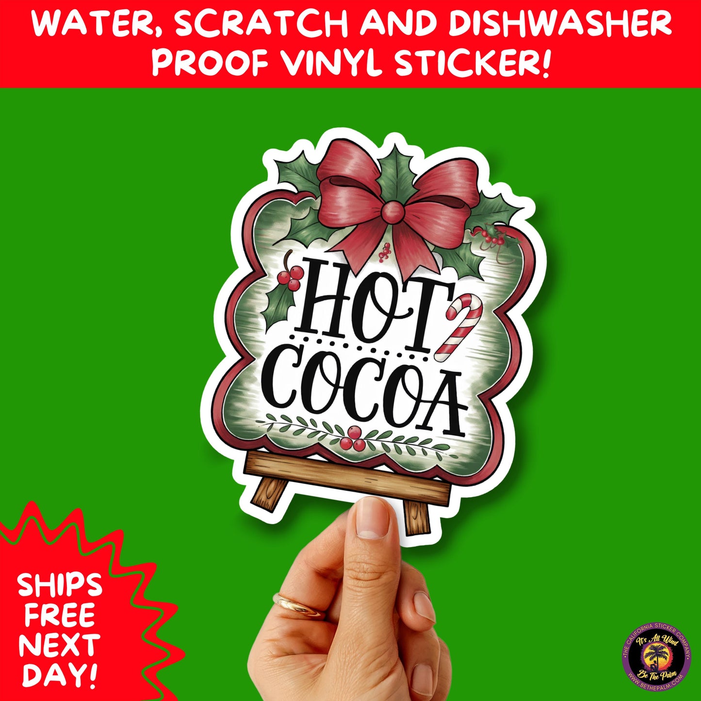 CHRISTMAS STICKER PACK | Festive Holiday Decor Vinyl Stickers Perfect for Journals Gifts Planners Stocking Stuffers Winter Aesthetic Fun