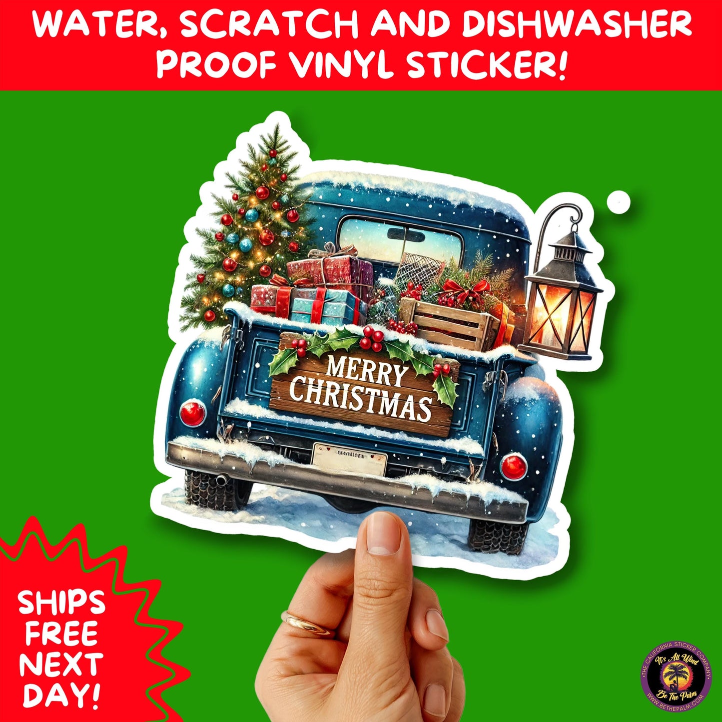 CHRISTMAS STICKER PACK | Festive Holiday Decor Vinyl Stickers Perfect for Journals Gifts Planners Stocking Stuffers Winter Aesthetic Fun