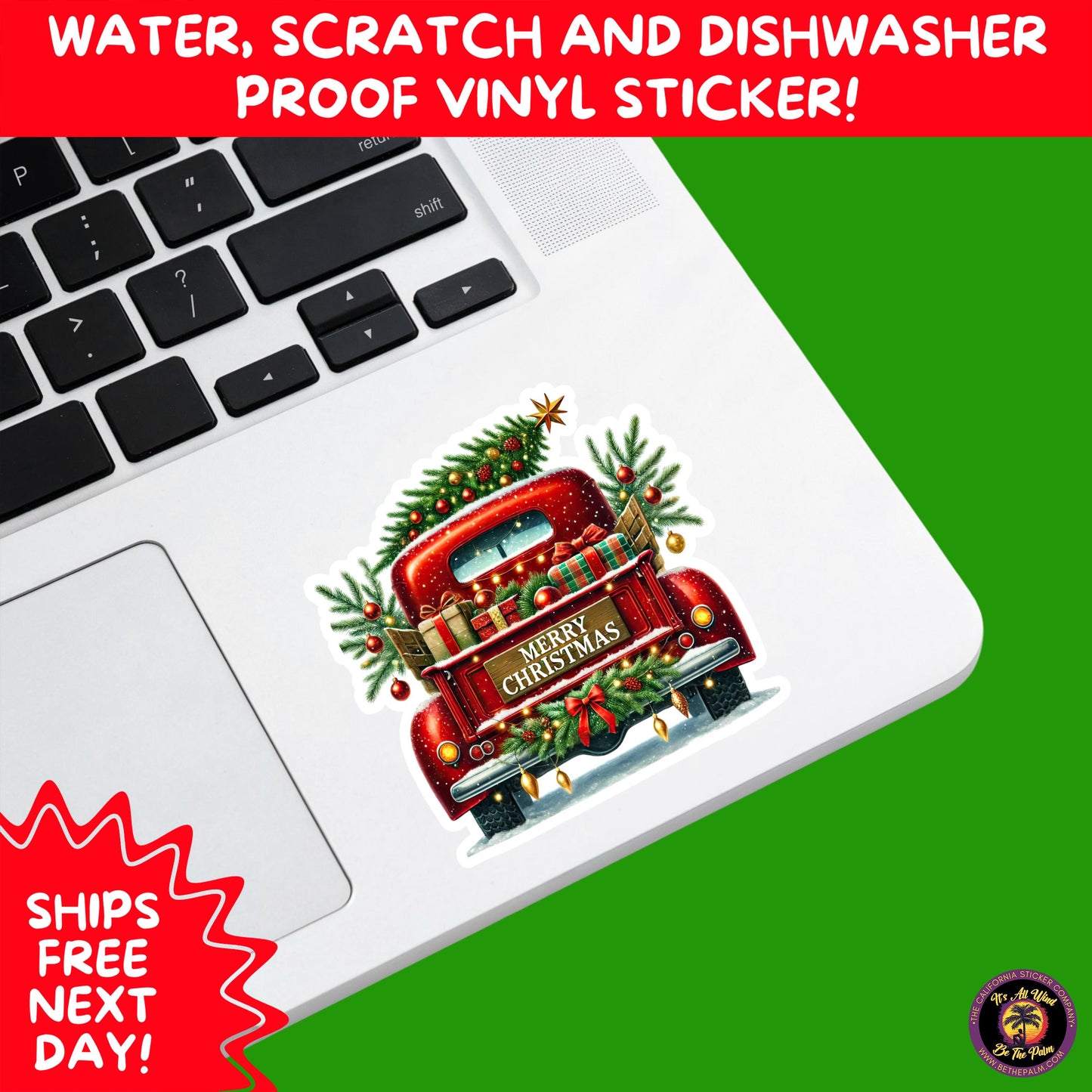 CHRISTMAS STICKER PACK | Festive Holiday Decor Vinyl Stickers Perfect for Journals Gifts Planners Stocking Stuffers Winter Aesthetic Fun