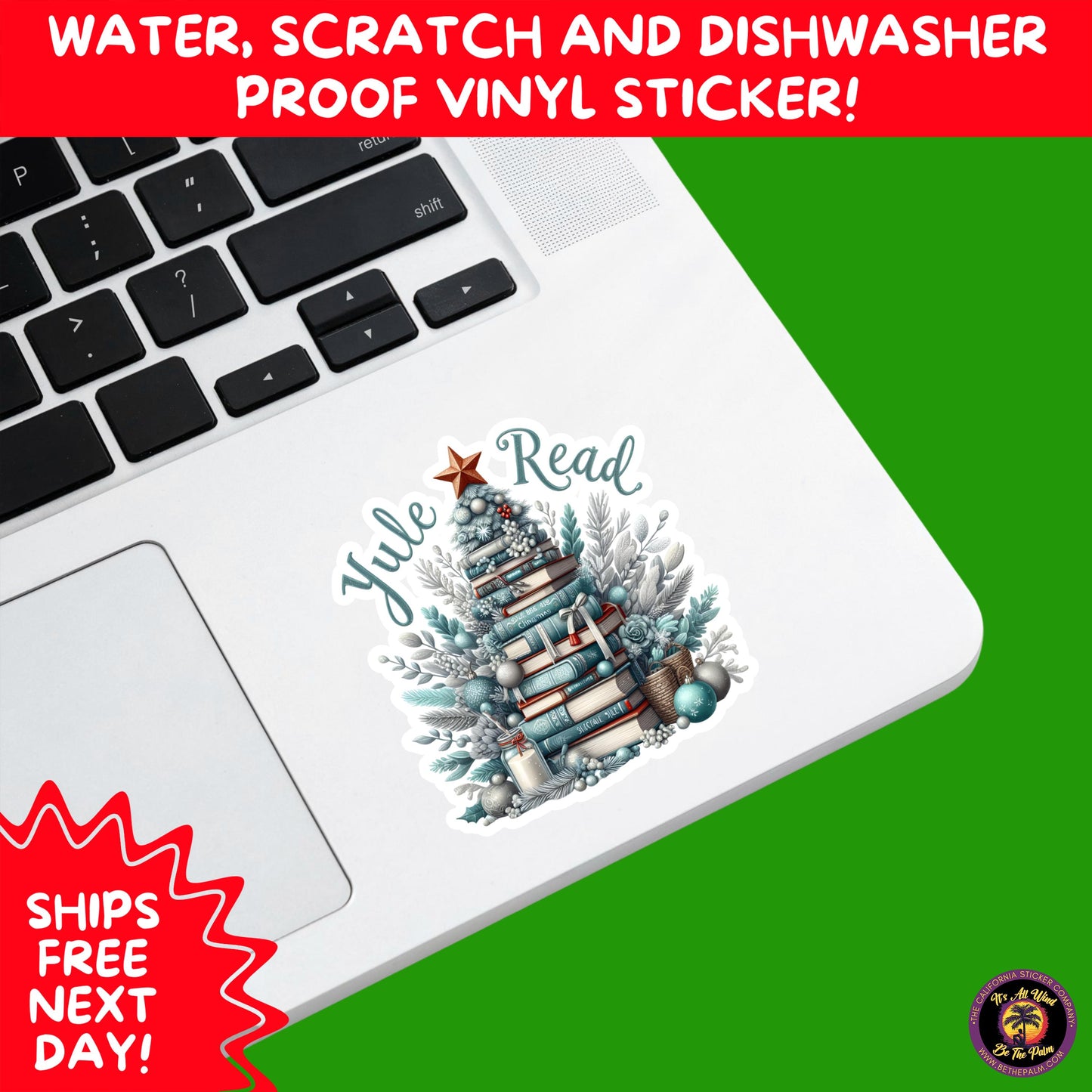 CHRISTMAS STICKER PACK | Festive Holiday Decor Vinyl Stickers Perfect for Journals Gifts Planners Stocking Stuffers Winter Aesthetic Fun
