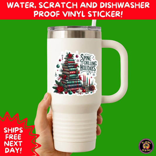 CHRISTMAS STICKER PACK | Festive Holiday Decor Vinyl Stickers Perfect for Journals Gifts Planners Stocking Stuffers Winter Aesthetic Fun