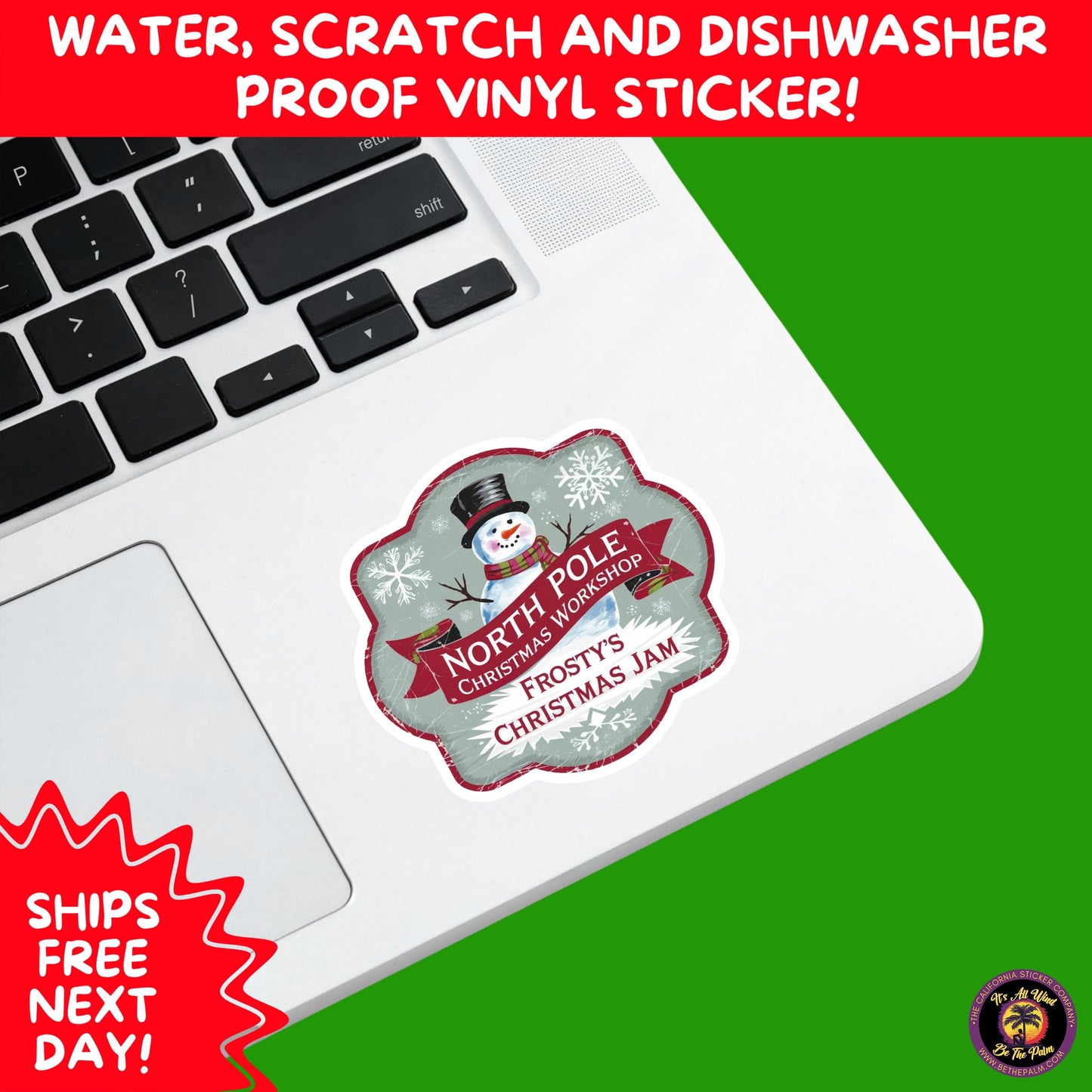 CHRISTMAS STICKER PACK | Festive Holiday Decor Vinyl Stickers Perfect for Journals Gifts Planners Stocking Stuffers Winter Aesthetic Fun